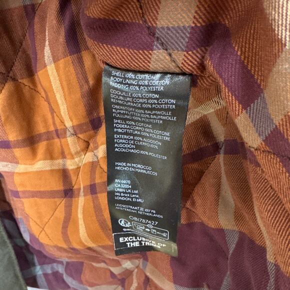 New Free People We The Free Benny Quilted Olive Vest Women's Size Small - Picture 8 of 8